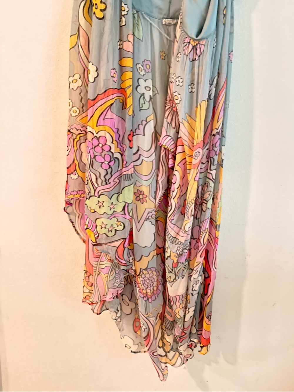 Free People Monarch Kimono in Seafoam RARE One size - Picture 8 of 15